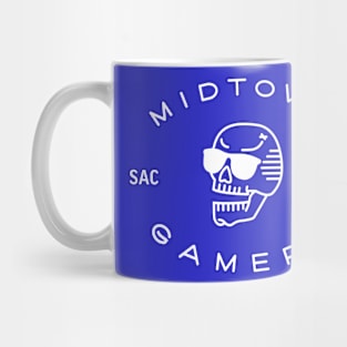 Midtown Gamers: White Logo Mug